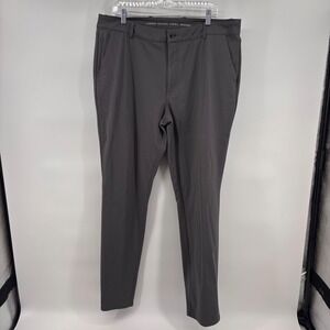 True Classic Mens‎ Gray Casual Dress Pants Modern Fit Stretch Size 36
